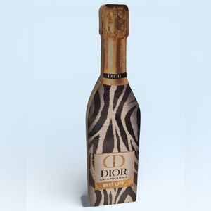 Dior Zebra Pattern Champagne Art